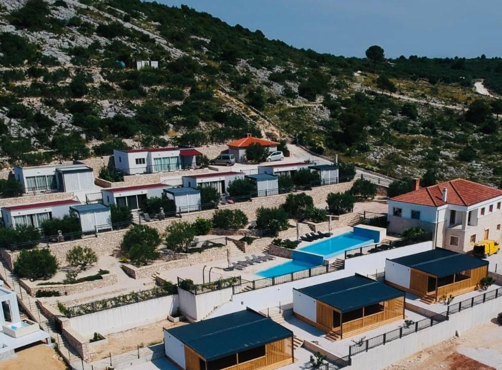 Hotel Camp Panorama With Pool Drage Exterior foto