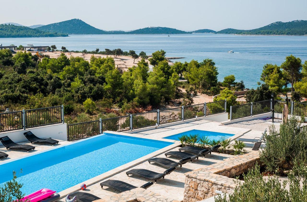 Hotel Camp Panorama With Pool Drage Exterior foto