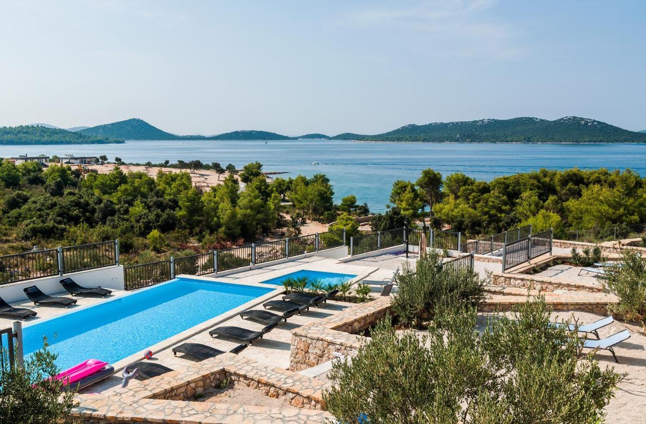 Hotel Camp Panorama With Pool Drage Exterior foto