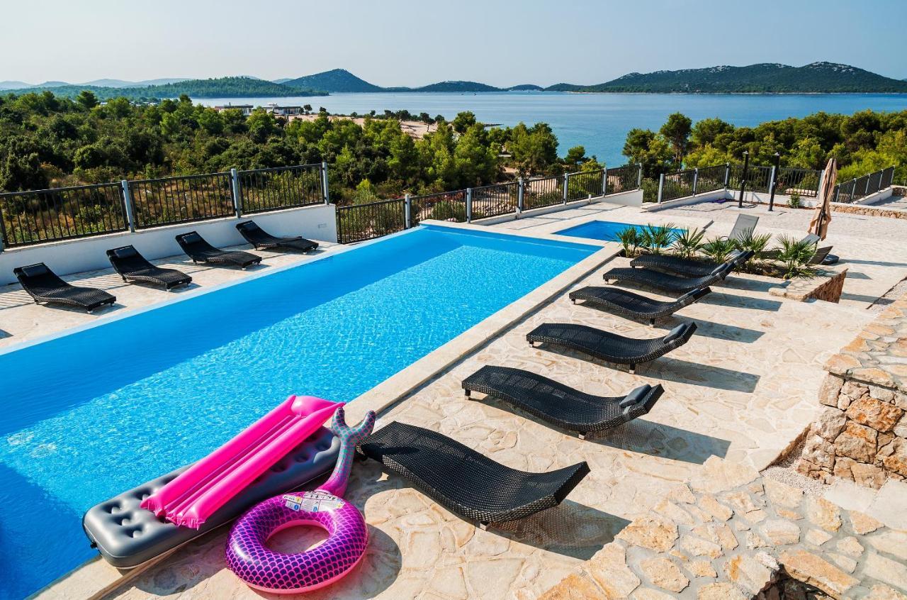 Hotel Camp Panorama With Pool Drage Exterior foto