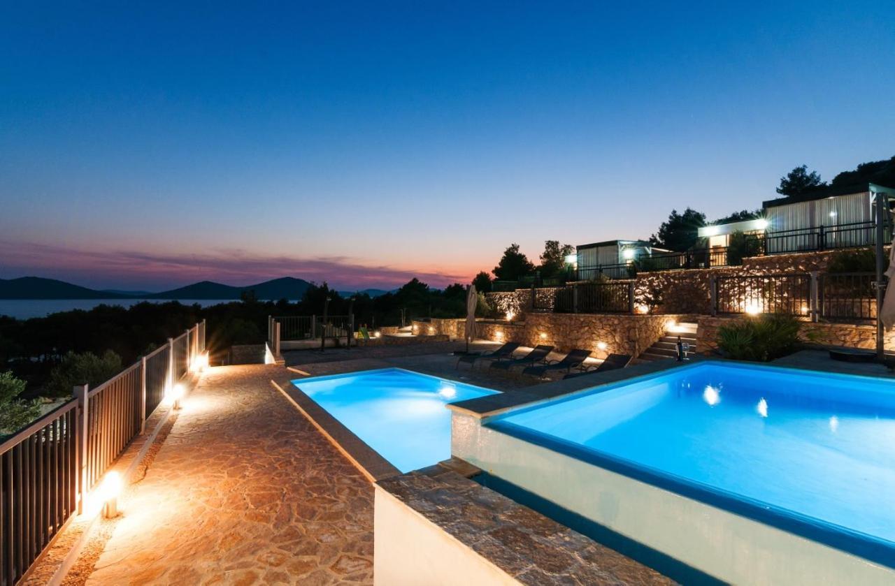 Hotel Camp Panorama With Pool Drage Exterior foto